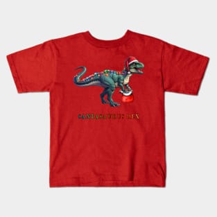 Santasaurs Rex: Dino-Mite Christmas Tee Kids T-Shirt